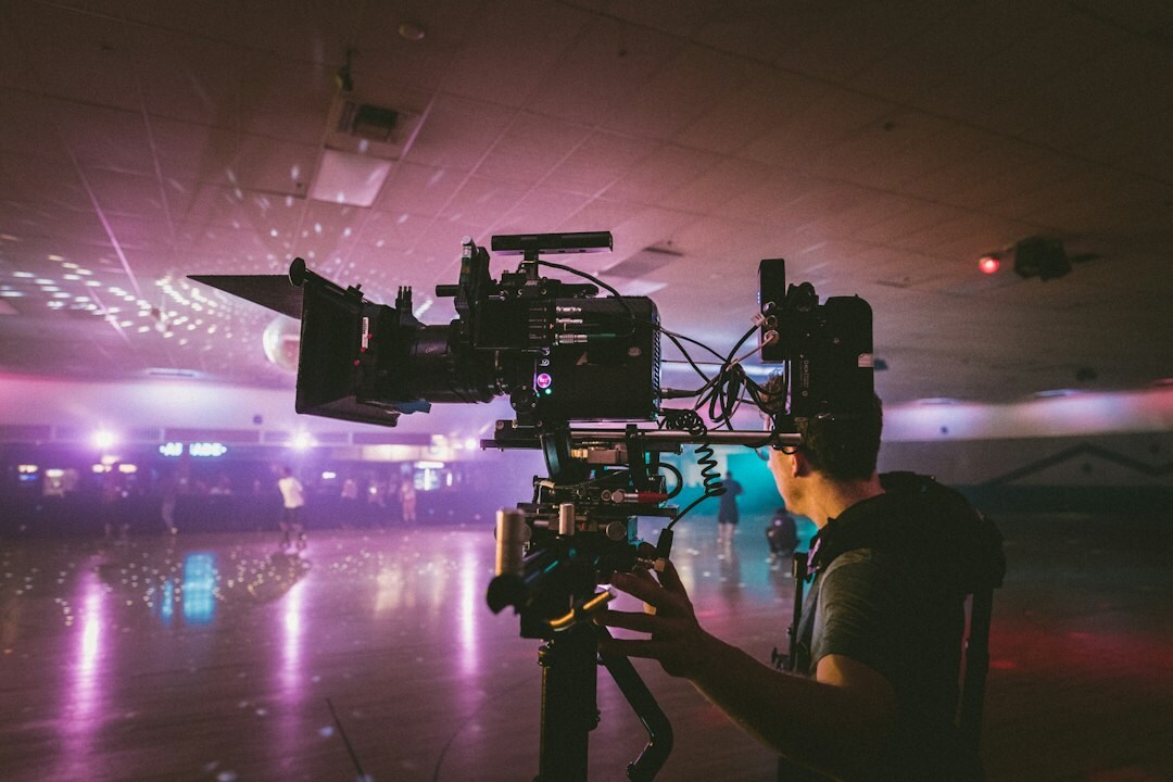 television commercial filming