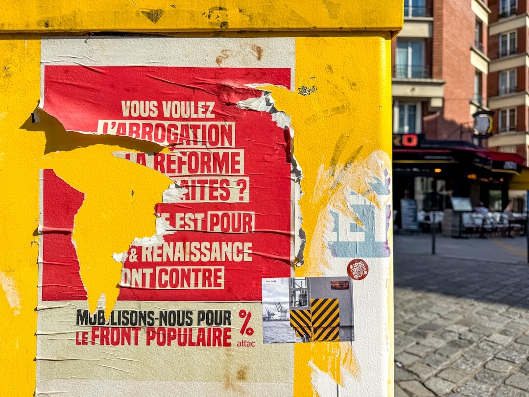 classic french poster