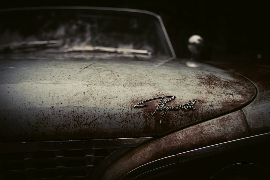 old car advertisement